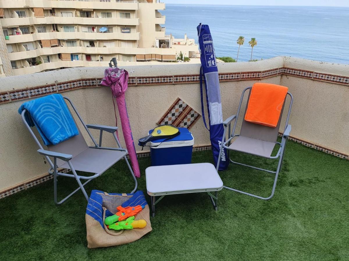 Benalbeach. Espectacular Terraza, Vistas Al Mar. Benalmádena Exterior foto